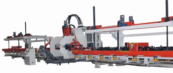 دستگاه پانچ هیدرولیک CNC با قدرت 60 کیلووات، با پیکربندی بالا، برای صفحات، 3 محور، اتوماتیک، برای تیرهای طولی