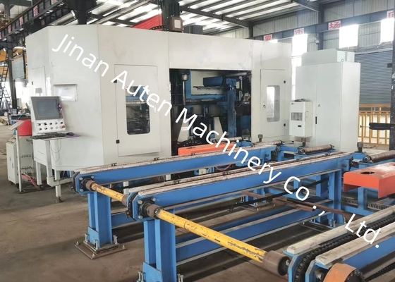 3pcs Spindle اصلی CNC I Beam حفاری تراش و دستگاه ضربه 11KW قدرت موتور