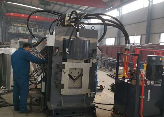 32x7x3m ابعاد کلی Cnc زاویه سوراخ کردن ماشین برش خط 1000/1200KN نیروی علامت گذاری