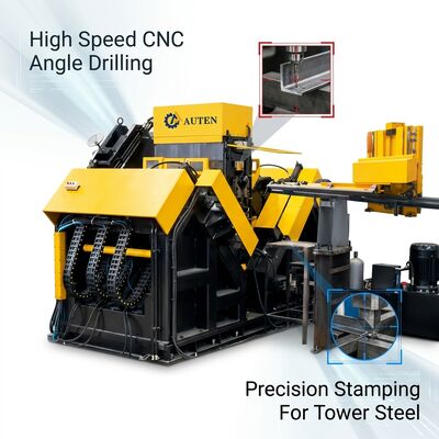 40mm حداکثر قطر حفاری Cnc زاویه ماشین حفاری فولاد خط با خنک کننده خارجی