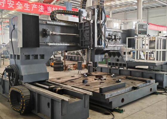 دستگاه فرز حفاری متحرک CNC نوع Gantry مدل PHD4080 مورد استفاده برای مبدل حرارتی