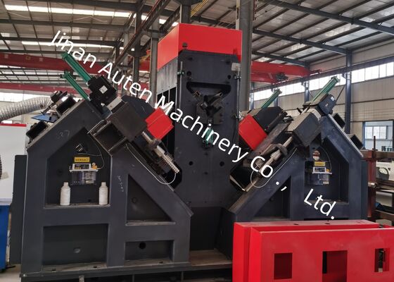 دستگاه تمام اتوماتیک CNC سوراخکاری و علامت‌گذاری نبشی با 9 محور CNC