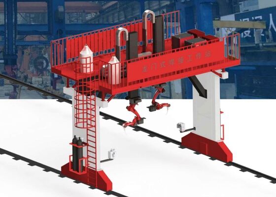ربات جوشکاری CNC به وسیله سرو برای اجزای مونتاژ لگن