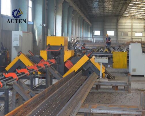 با طراحی سفارشی Cnc زاویه فولاد حفاری ماشین علامت گذاری 34 × 8 × 3m ابعاد کلی