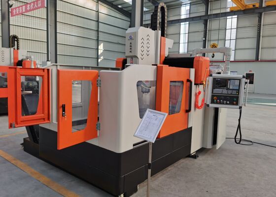 600mm ارتفاع گانتری CNC صفحه حفاری و آسیاب ماشین BT40-150 Spindle Taper