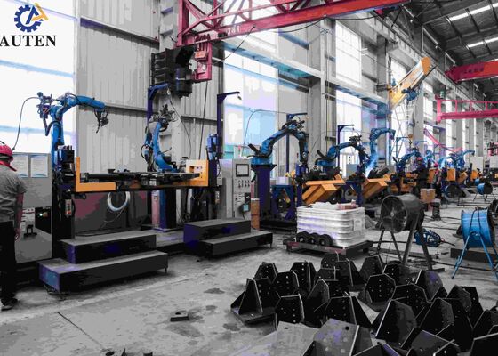 راه حل هوشمند جوشکاری CNC برای شکل درز جوش پایه‌های برج انتقال نیرو
