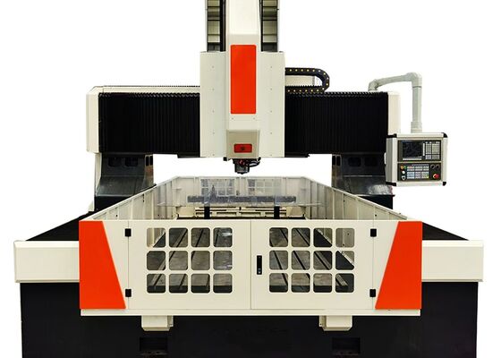 CNC گانتری صفحه حفاری و آسیاب ماشین با چیمفرینگ ضربه زدن برای صفحات فولاد