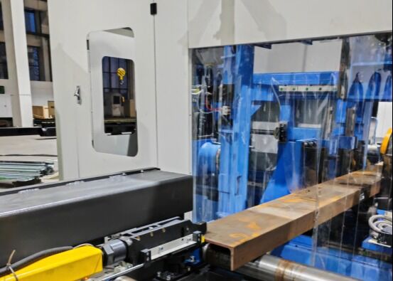 ماشین حفاری چوبی سنگین CNC مناسب برای حفاری فولاد بخش H در ساخت پل