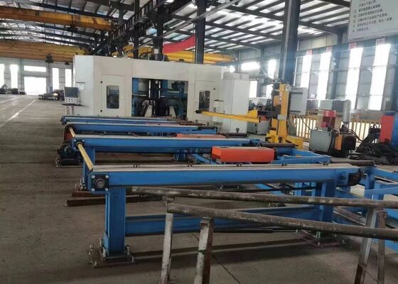 BHD700/3 CNC خط ماشین حفاری درخشش برای فولاد H-بخش مجهز به سه اسپندل